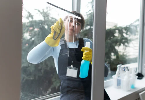 Nettoyage de vitres intérieures et extérieures à Saint-Ségal